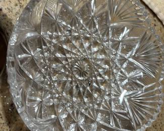 Antique Crystal Bowl