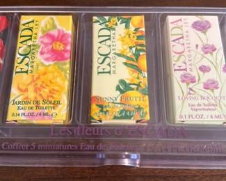 Escada Les Fleurs d'Escada Coffret 5 Miniatures Eau de Toilette