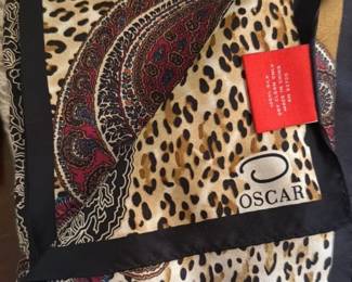 Oscar de la Renta Silk Scarf