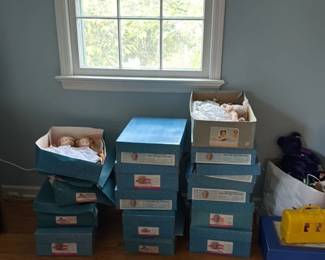 Collection of Madame Alexander Dolls