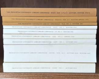 Princeton University Library Chronicle Collection