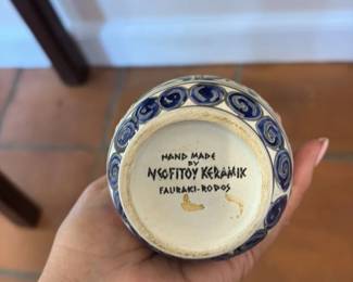 N. Sofitoy Keramik Hand Made Vase