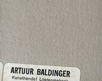 Etching by Rembrandt van Rijn "The Little Rembrandt"