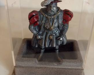 King Henry VIII Pewter Miniature Figurine