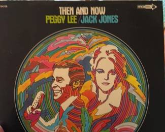Peggy Lee/Jack Jones - Then and Now Vinyl Record