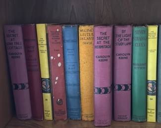 Collection of Vintage Nancy Drew and Hardy Boys Books