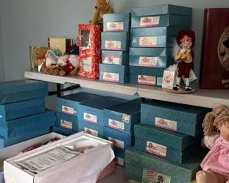 Collection of Madame Alexander Dolls