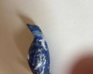 Lapis Lazuli Bird Figurine