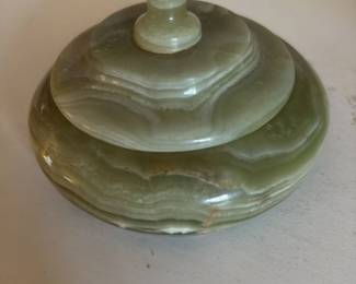 Green Onyx Decorative Finial