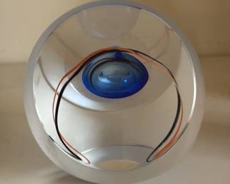 Glass Eye Sculpture