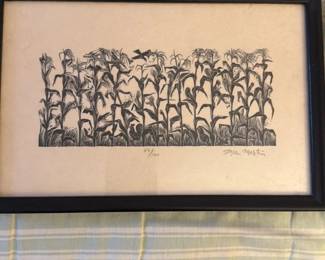 Stefan Martin "Corn" Print