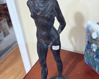 Bronze Sculpture of a Male Figure