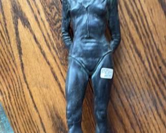 Bronze Figurine of a Male Athlete