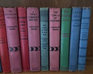 Collection of Vintage Nancy Drew and Hardy Boys Books