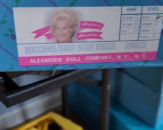 Madame Alexander Huggums Baby Bear Dress Doll
