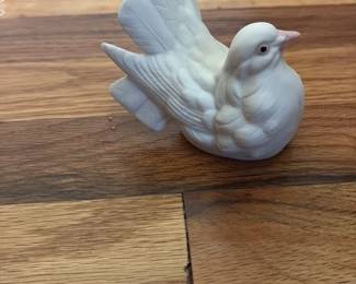 Enesco "White Dove" Porcelain Figurine