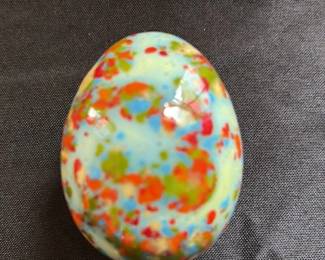 Hand Painted Ceramic Egg