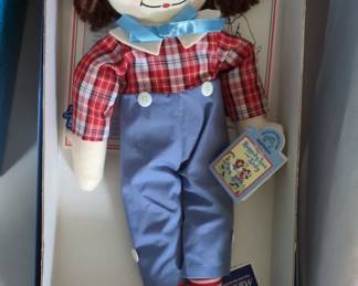 Raggedy Ann and Andy Doll Set