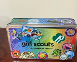 Girl Scouts Courage, Confidence & Character Tin