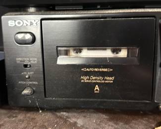 Sony TC-WE475 Stereo Cassette Deck