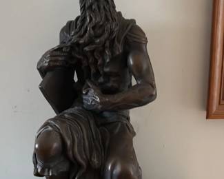 Bronze Sculpture of Moses