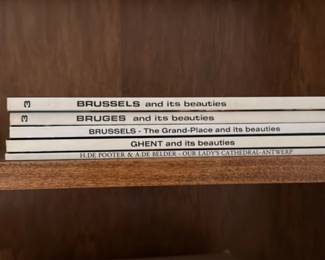 Collection of Books on Belgian Cities and Princeton University Library Chronicle