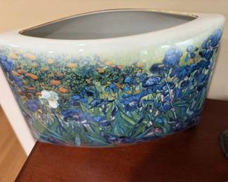 Vase with Irises Vincent Van Gogh