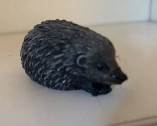 Vintage Hedgehog Figurine