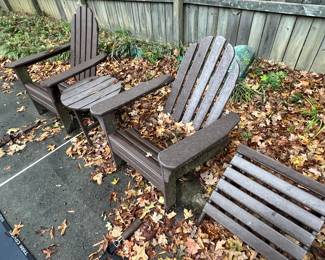 Outdoor patio chairs 