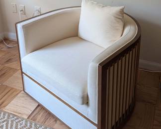 Pair BAllard swivel chairs