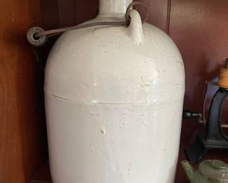 Antique Stoneware Whiskey Jug