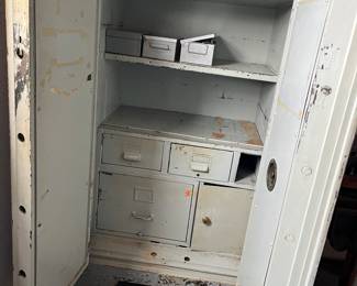 Antique Herring-Hall Marvin Safe  5’ x 37”w