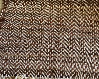 Woven Throw Rug and Rag Rug