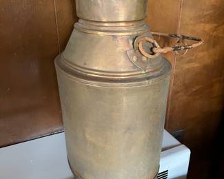 Antique copper Milk Can/Churn