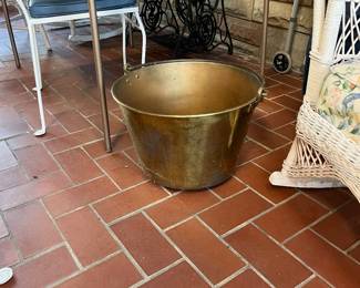 Antique Copper Bucket