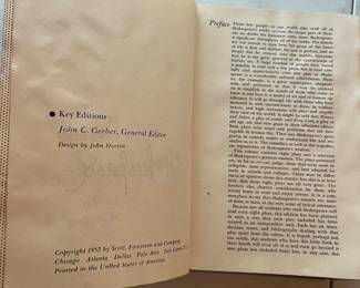 1952 Shakespeare 8 Plays Sonnets 
