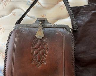 Beautiful Antique Leather Purse
