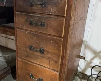Old 4-drawer Chest-project piece