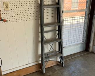 Vintage Aluminum Step Ladder