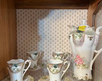 Antique RS Prussia Chocolate Set