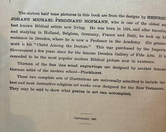 1891 The Child’s Life of Christ