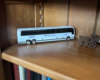 Vintage 1970s Imperial Travel Model Motor bus,  Lafayette, IN