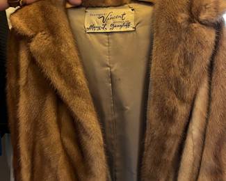 Vintage Vincent’s Short Fur Coat