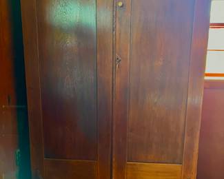 Antique Walnut Wardrobe