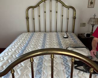 Beautiful Antique Brass Bed 