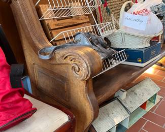 Antique Church Pew
