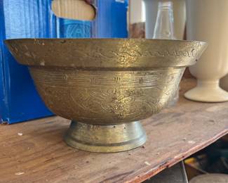 Vintage Brass Bowl