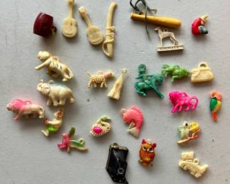 Vintage Cracker Jack Charms