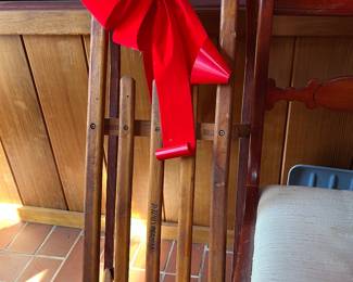 Antique Davos Germina Wood Sled