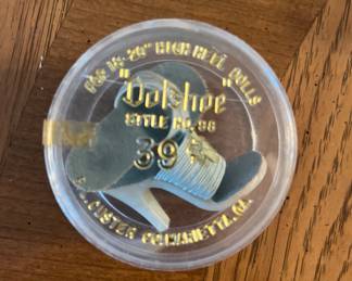 Vintage Dolshoe High Heels in original case